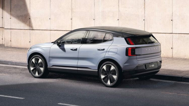Volvo EX30, an eco-friendly vehicle, set to be released at a price of £33,795