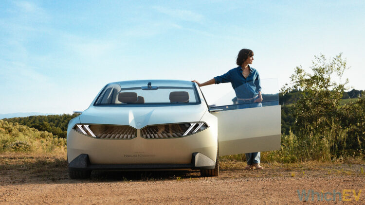 BMW offers a sneak peek of the future vehicle design concept with Neue Klasse.