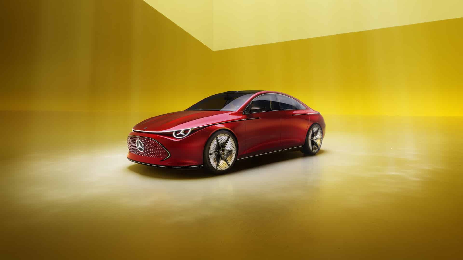 Next-Generation Electric Concept CLA Class Revealed by Mercedes-Benz