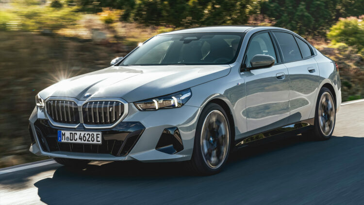 BMW introduces all-electric models in its eighth generation 5 Series launch.