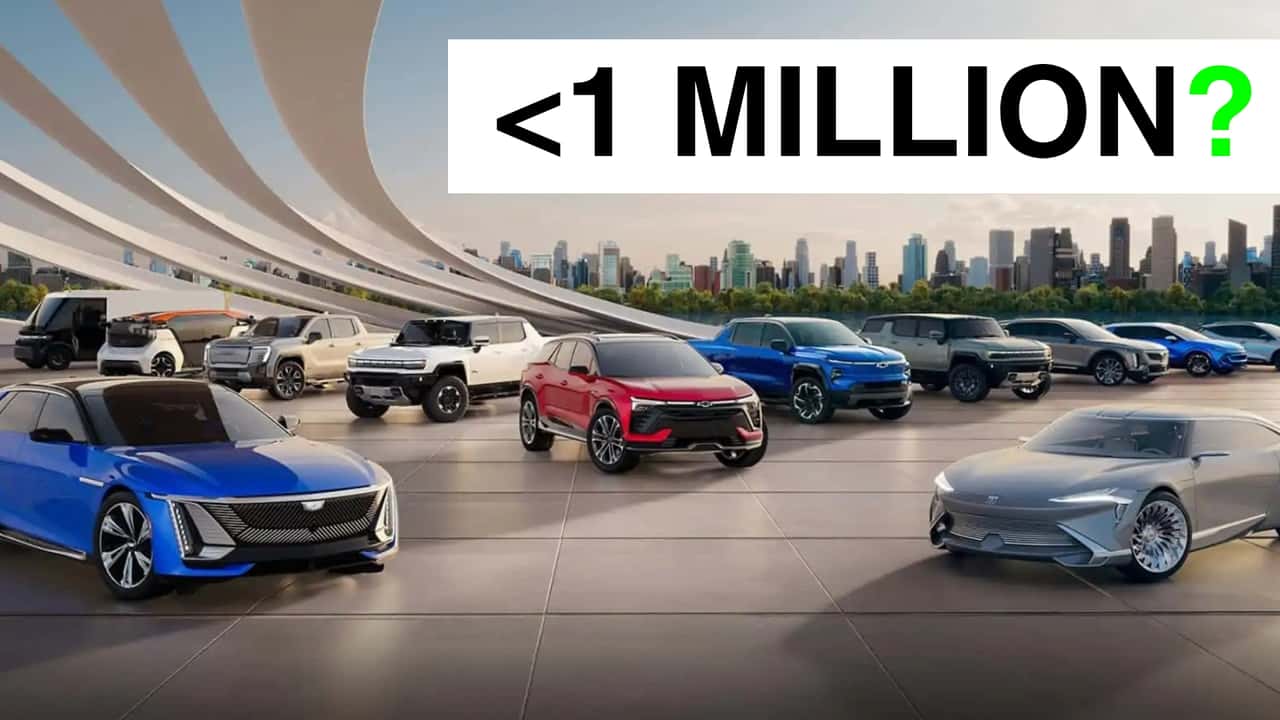 GM Won’t Hit 1 Million EV Target in 2025: ‘Market Not Developing’